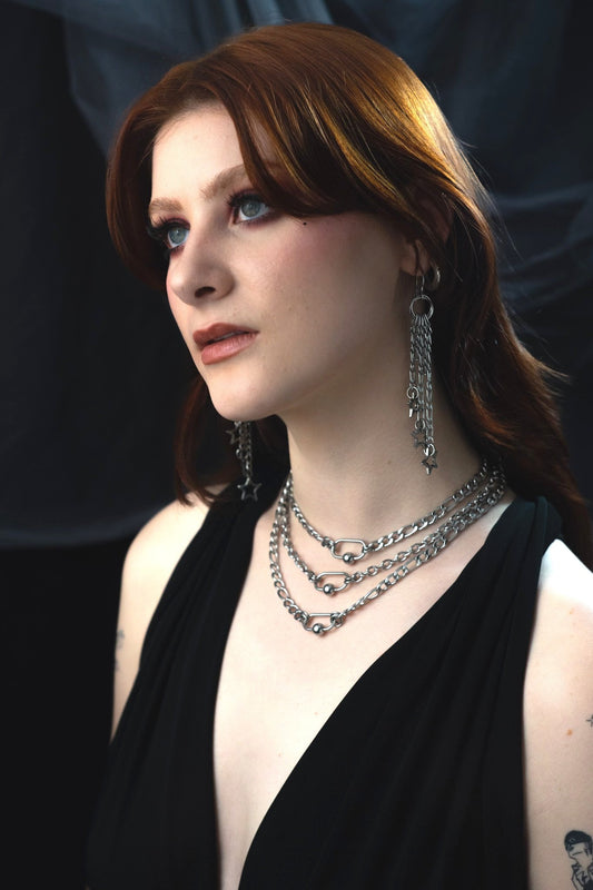 orbit carabiner necklace