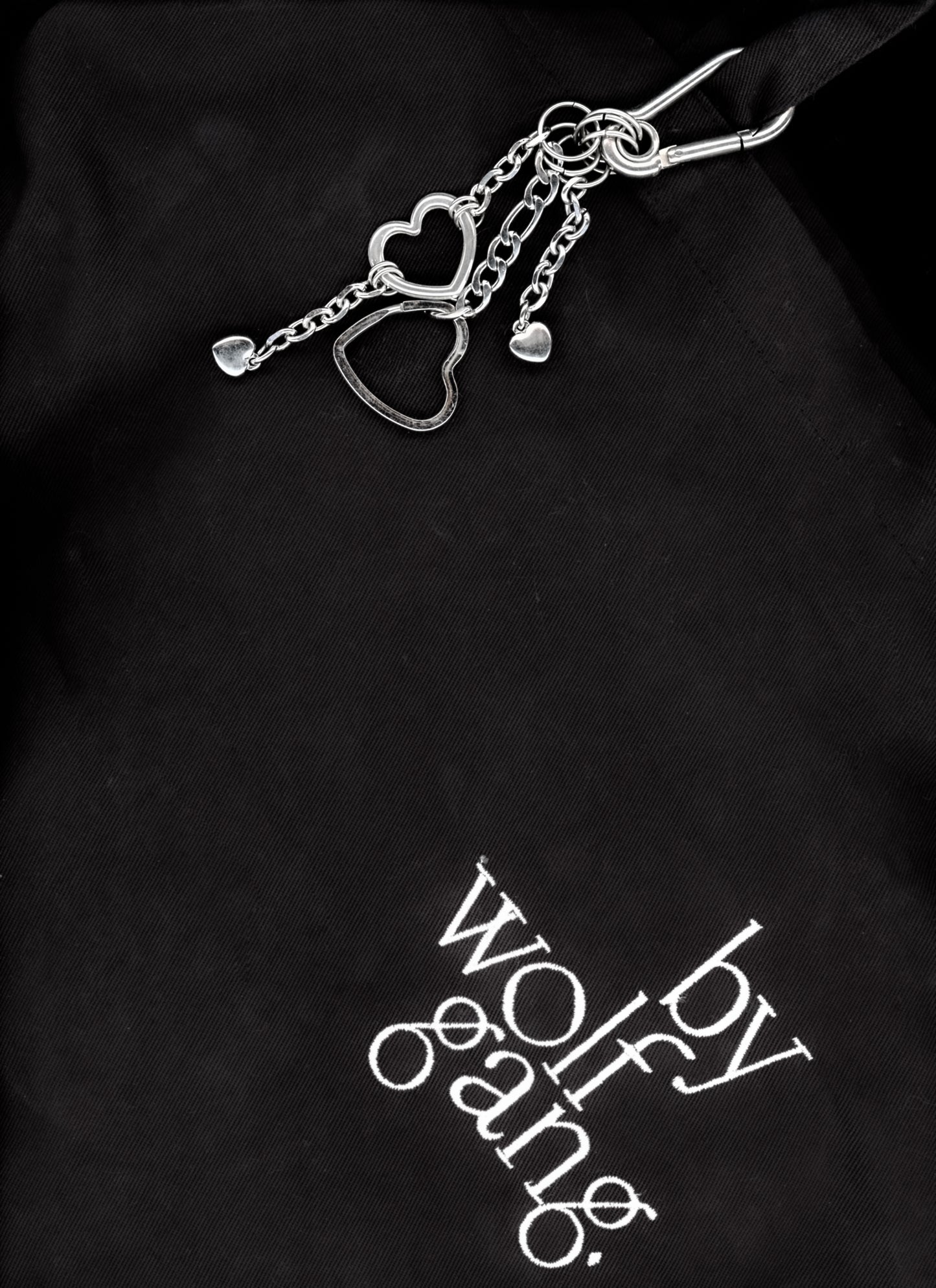 bywolfgang embroidered logo large organic tote bag