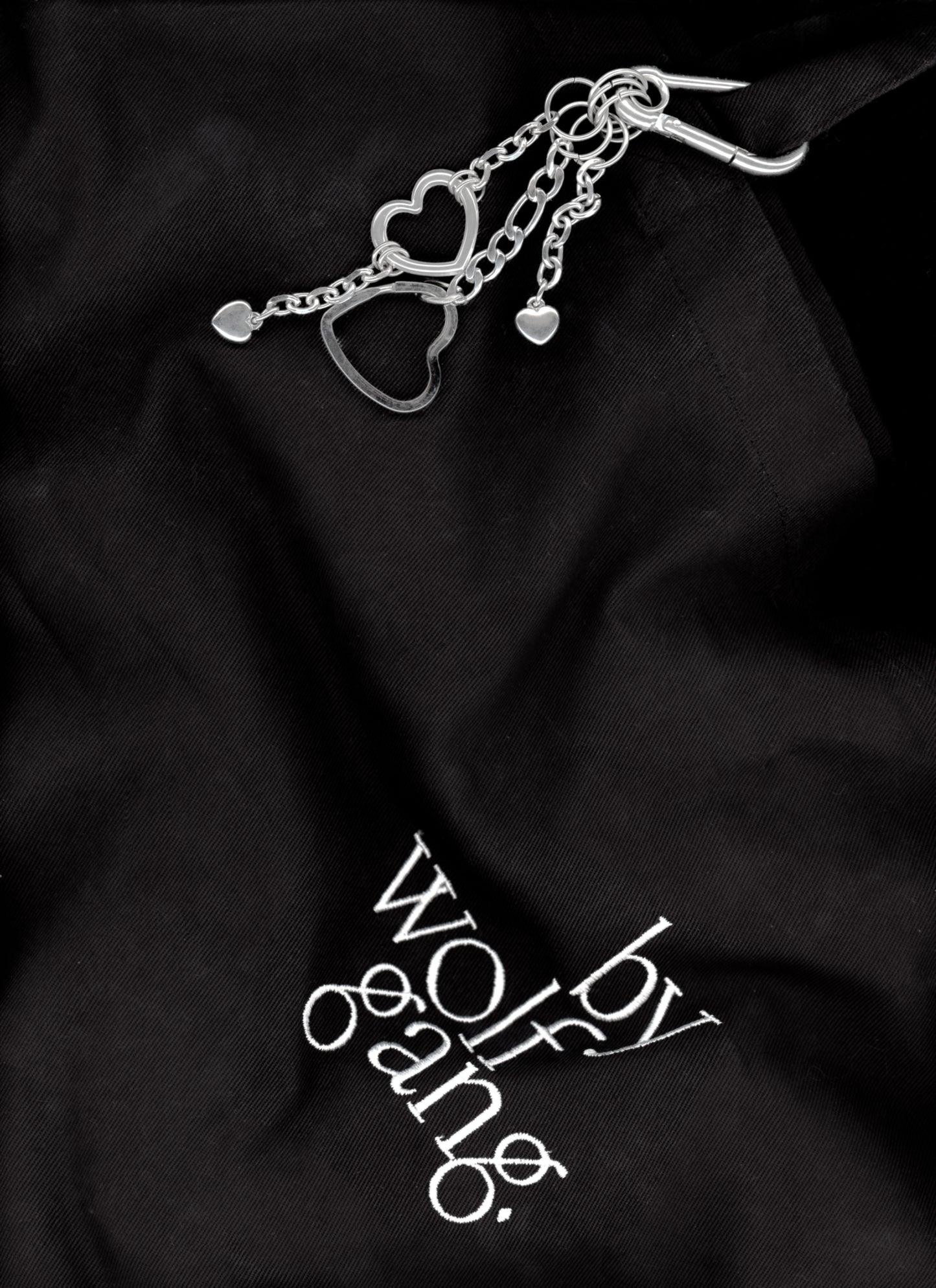 bywolfgang embroidered logo large organic tote bag