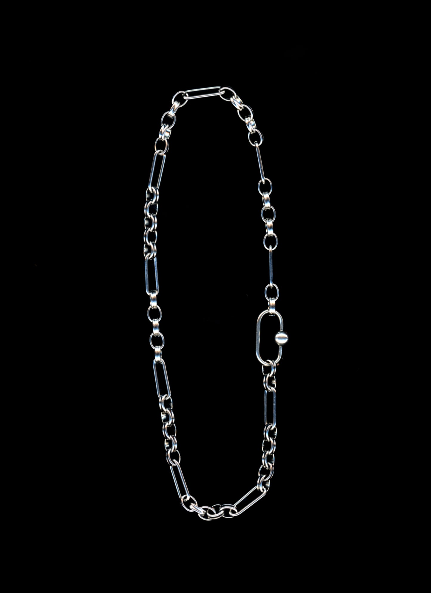 orbit carabiner necklace
