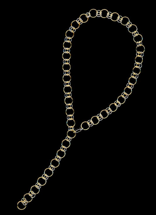 athena chainmail necklace