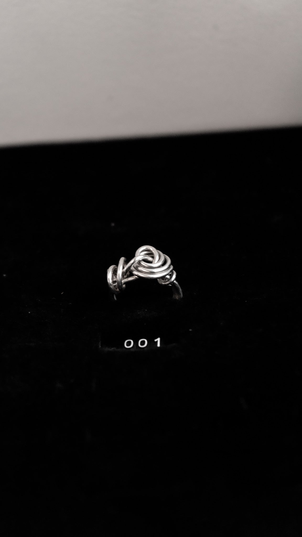 ring #2001 / sterling silver / size 6
