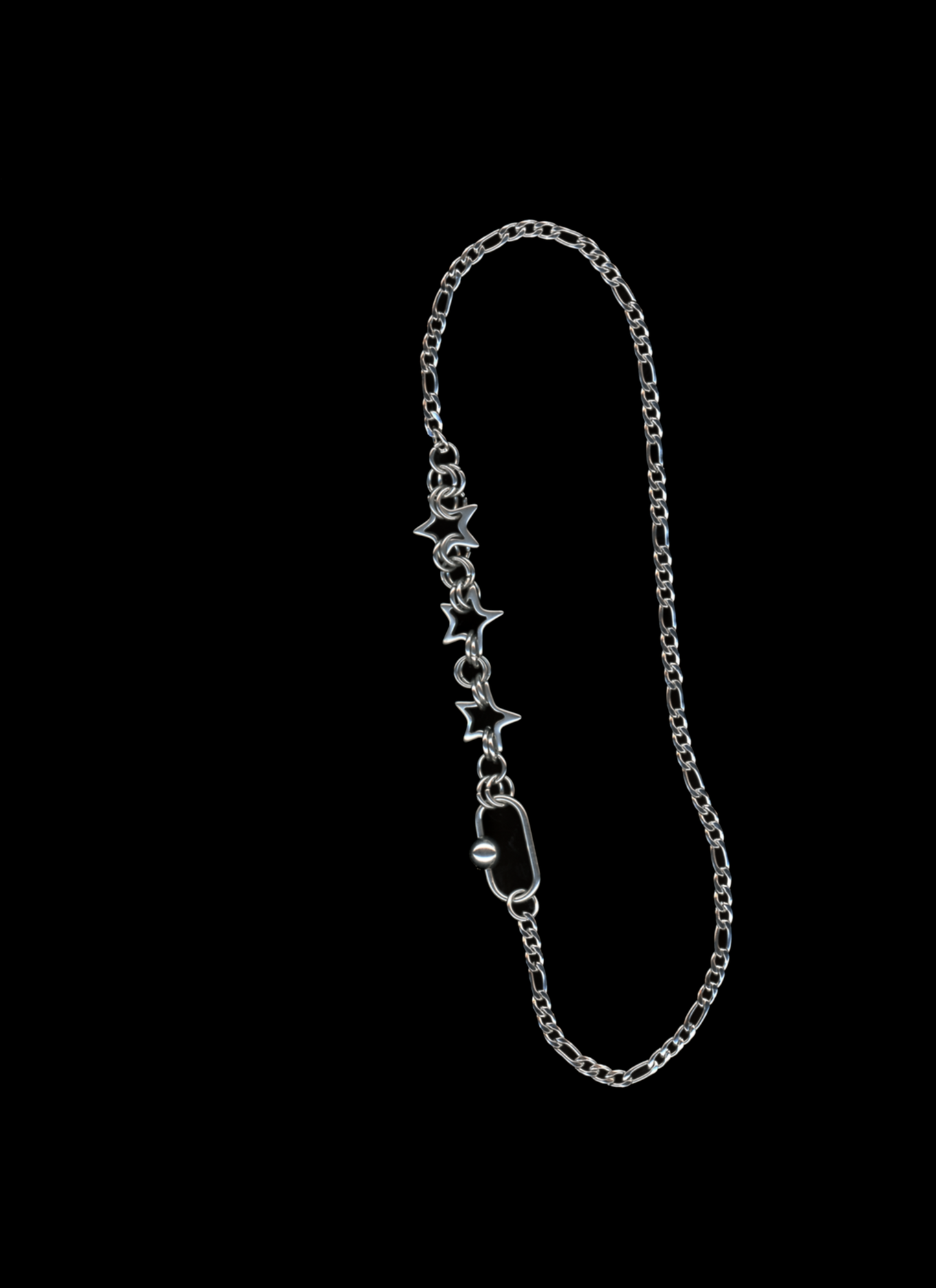 The Astrid - Star Chainmail Carabiner Chain