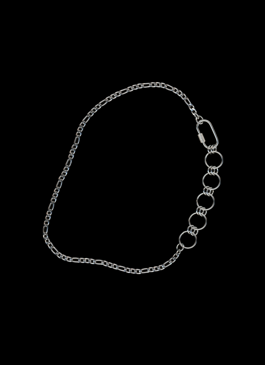 The Harlow - Chainmail Detail Carabiner Chain