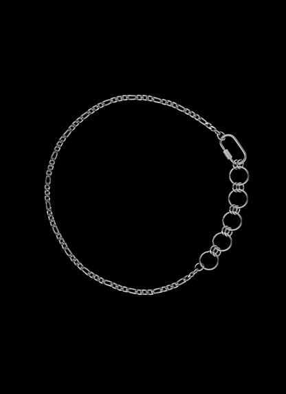 The Harlow - Chainmail Detail Carabiner Chain