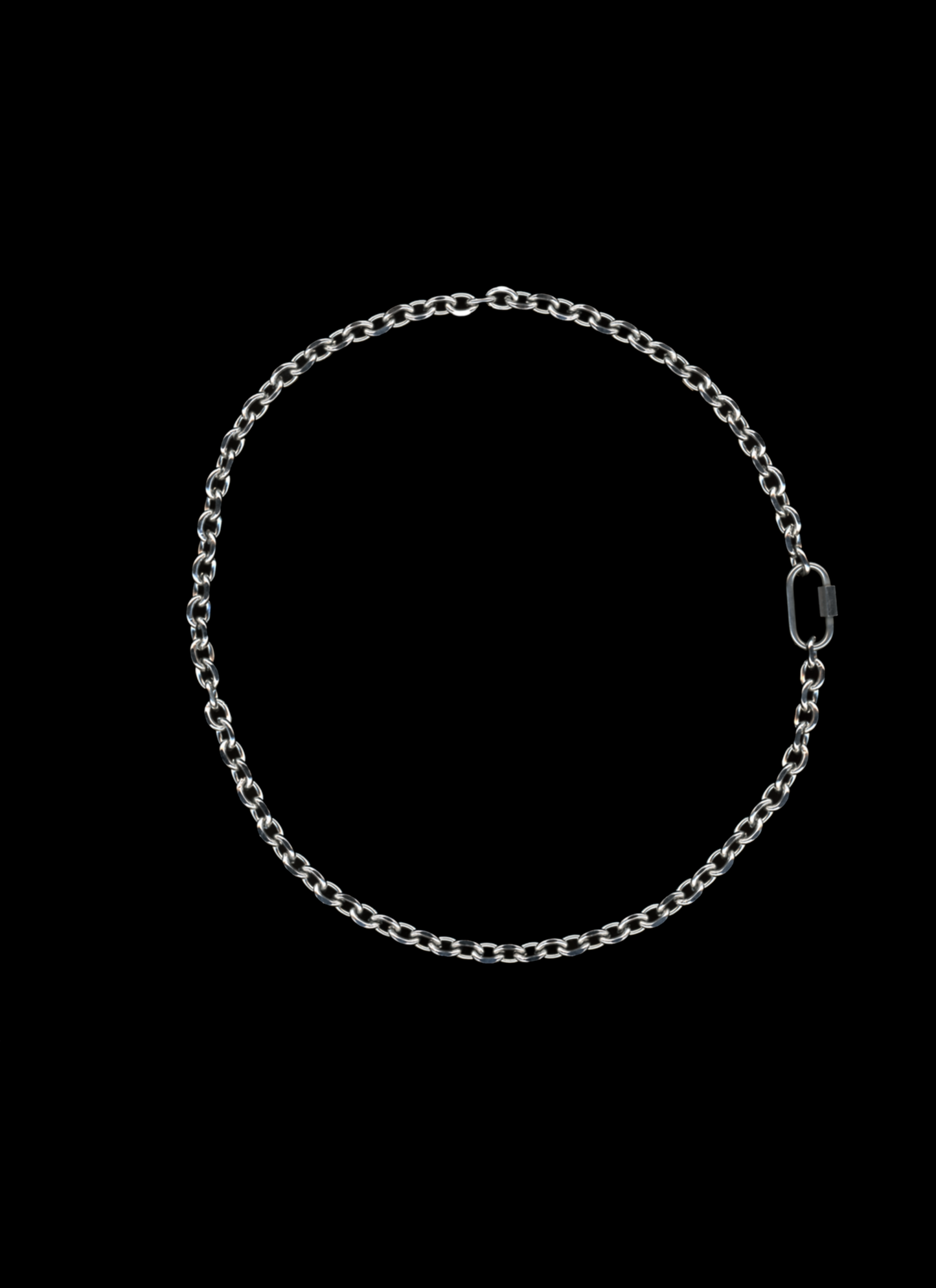 The Morgan - Carabiner Chain Necklace