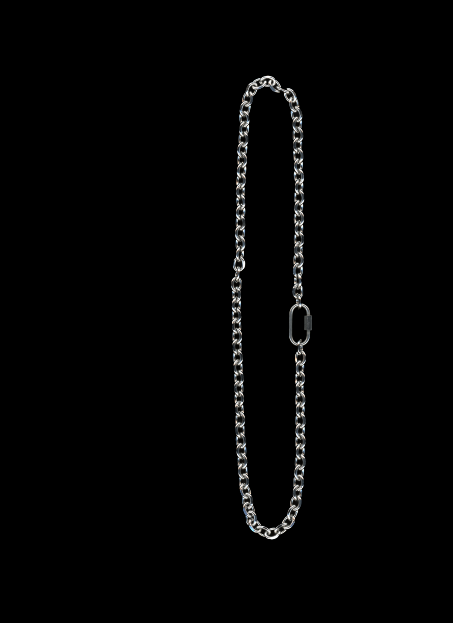 The Morgan - Carabiner Chain Necklace