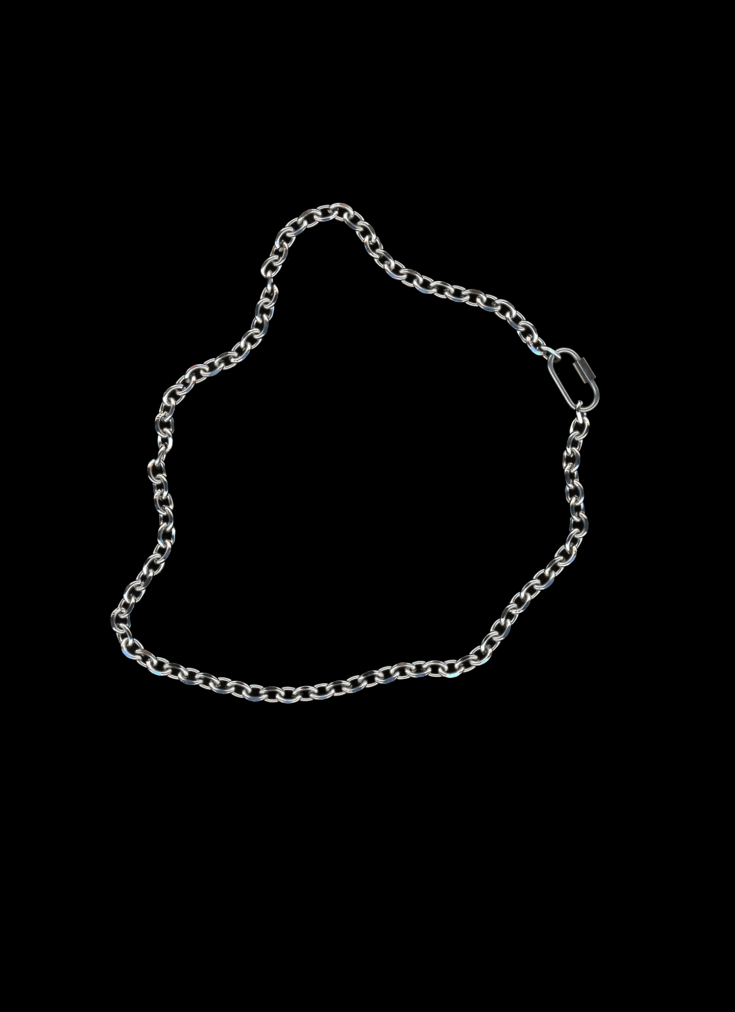 The Morgan - Carabiner Chain Necklace