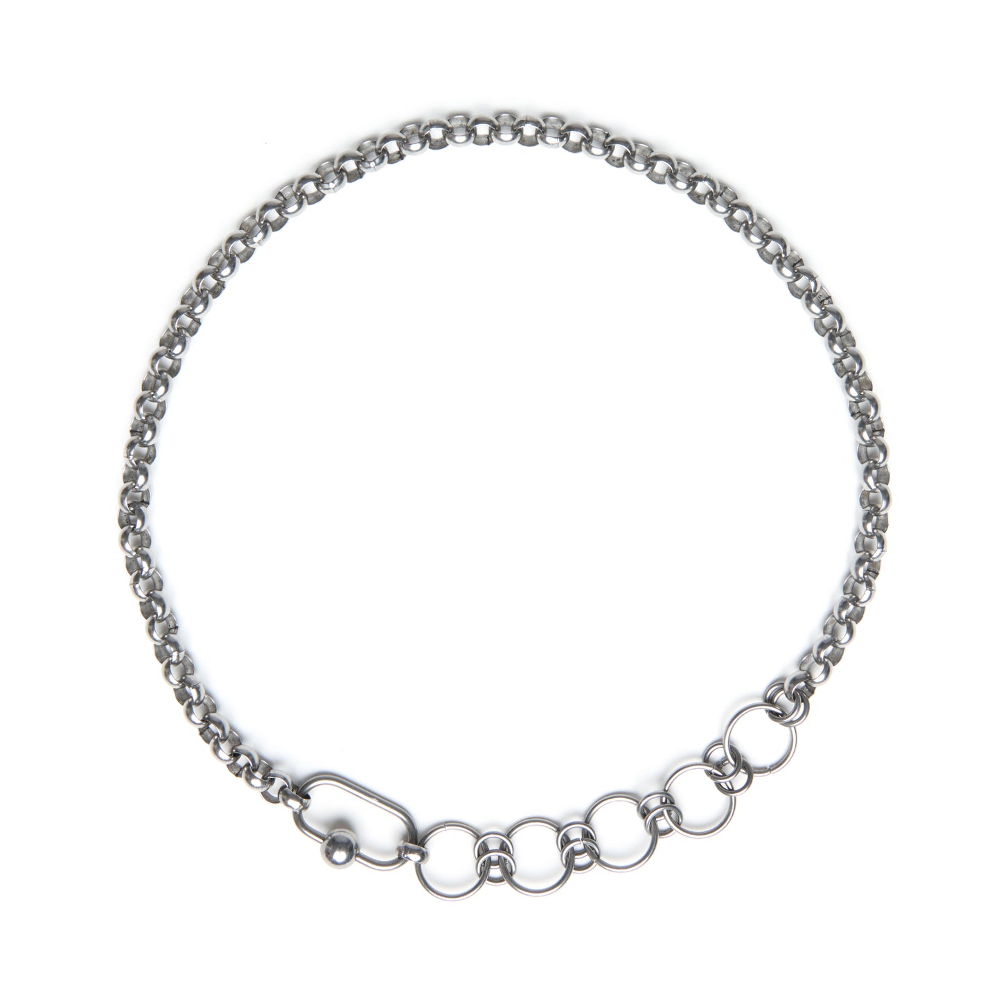 The Rowan - Chainmail Carabiner Chain