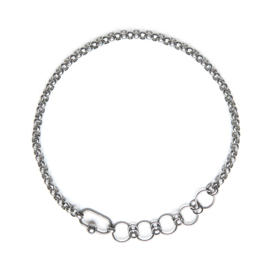 The Rowan - Chainmail Carabiner Chain