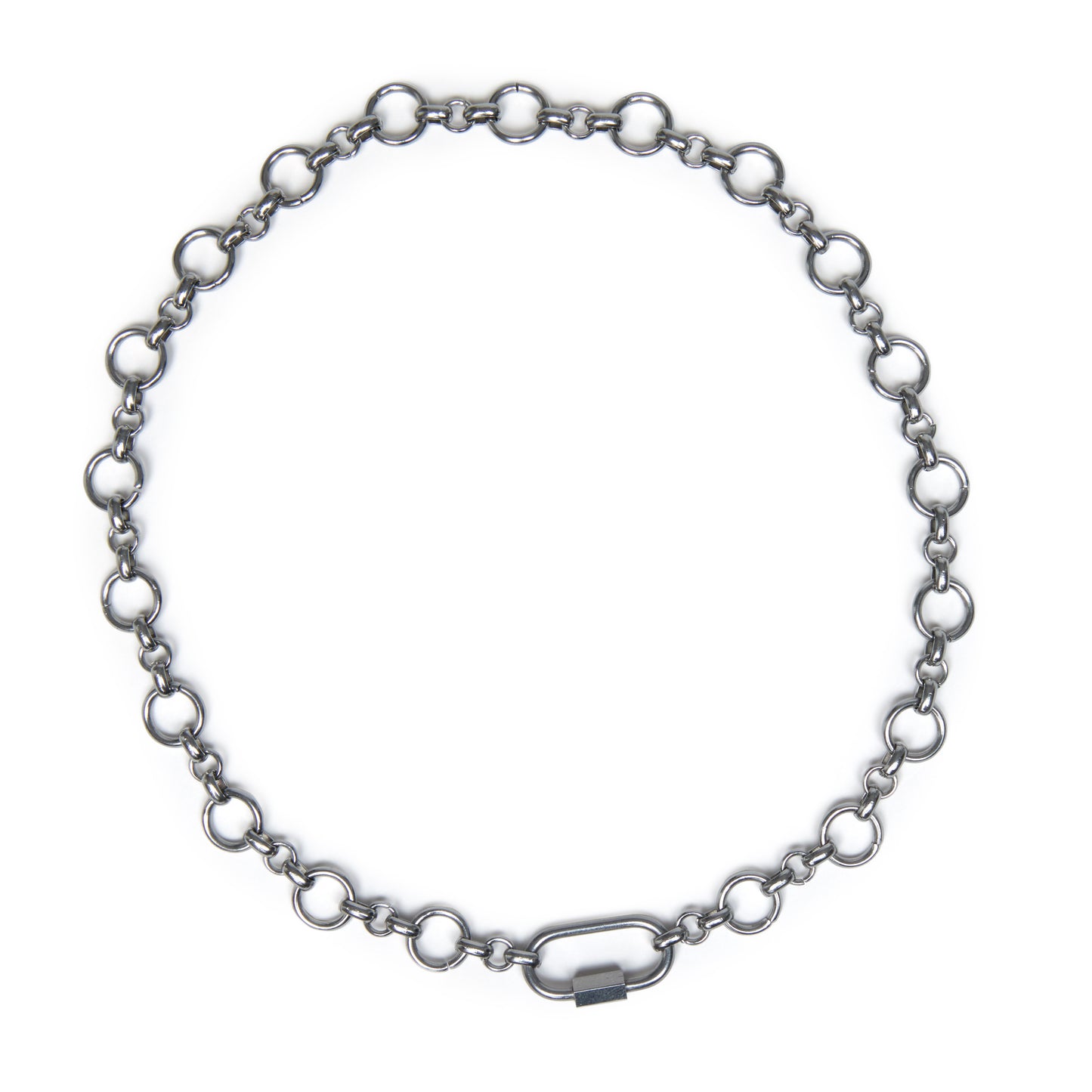 The Simone - Carabiner Chain Necklace