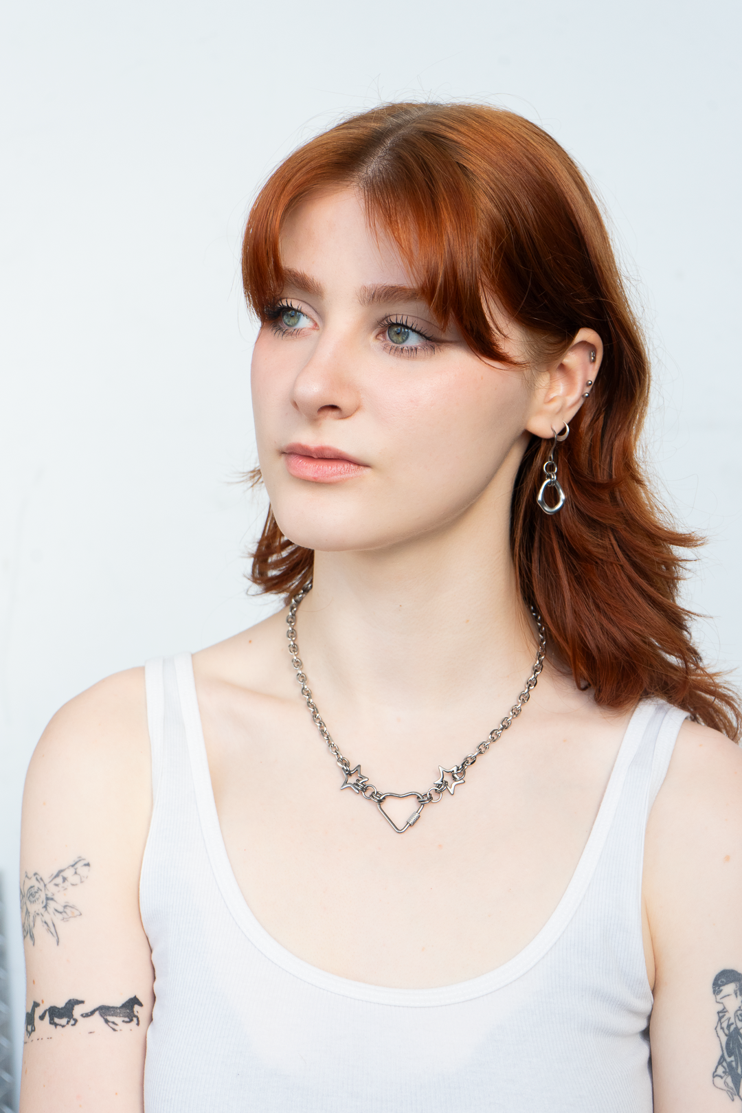 The Margo - Chainmail Star Carabiner Chain