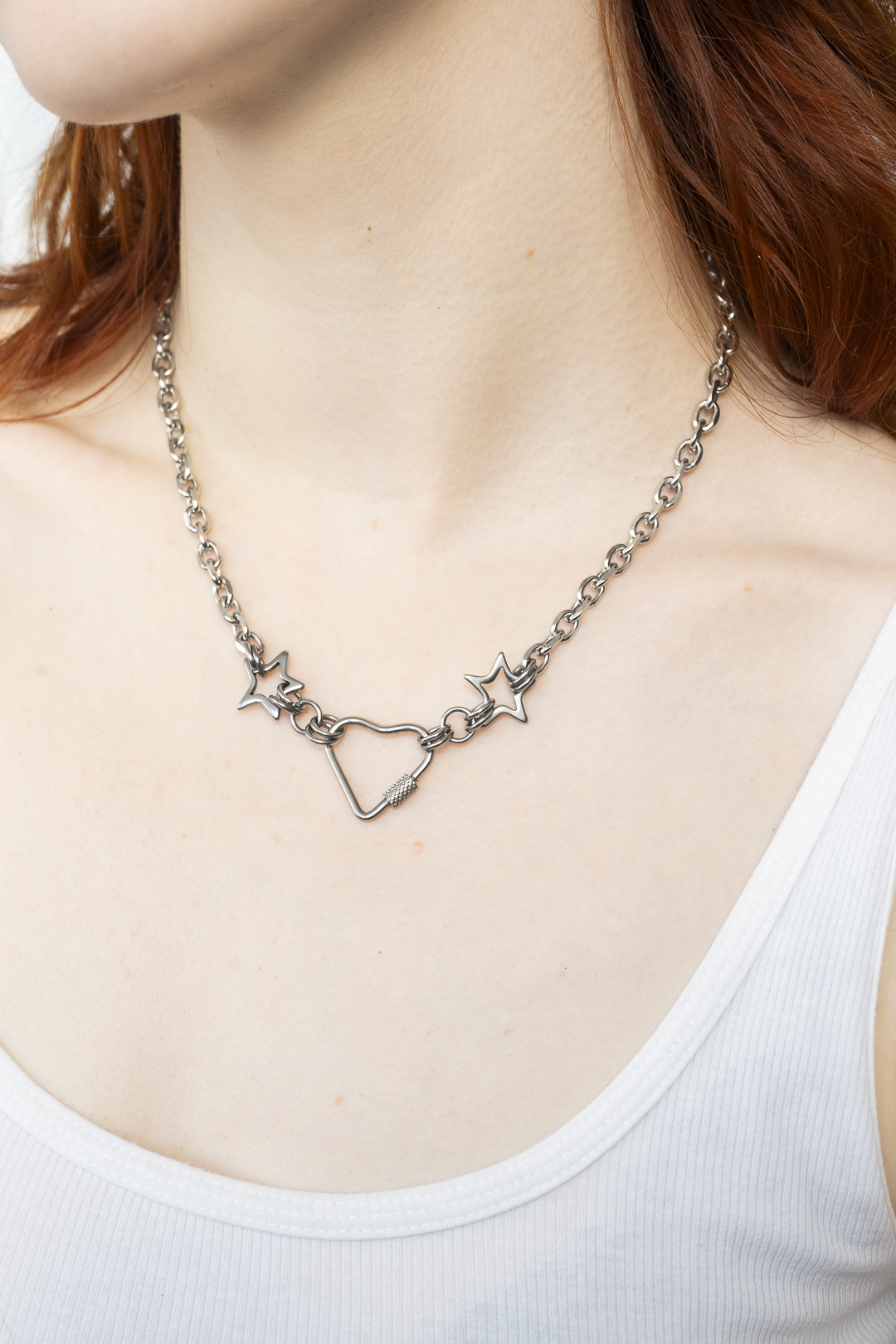 The Margo - Chainmail Star Carabiner Chain