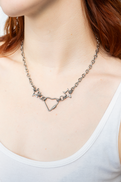 The Margo - Chainmail Star Carabiner Chain