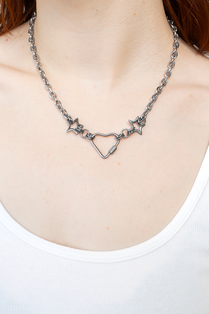 The Margo - Chainmail Star Carabiner Chain