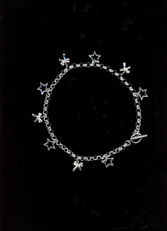 the farrah charm necklace