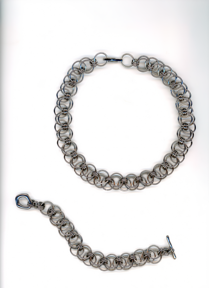 The Circe - Chainmail Statement Necklace